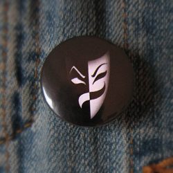 Evil Mask pin